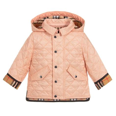 burberry baby girl coat|burberry newborn baby girl.